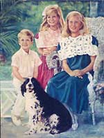 "The Middleton Family" 40 x 30 Pastel on Art Panel